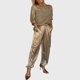 Maarja | Luksuslik voogav kaheosaline komplekt