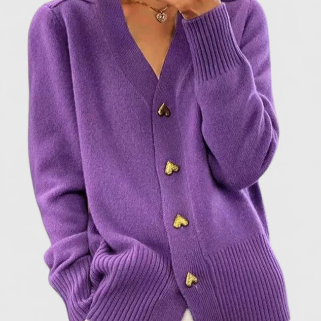 Elegantne – Nööpidega kootud jakk